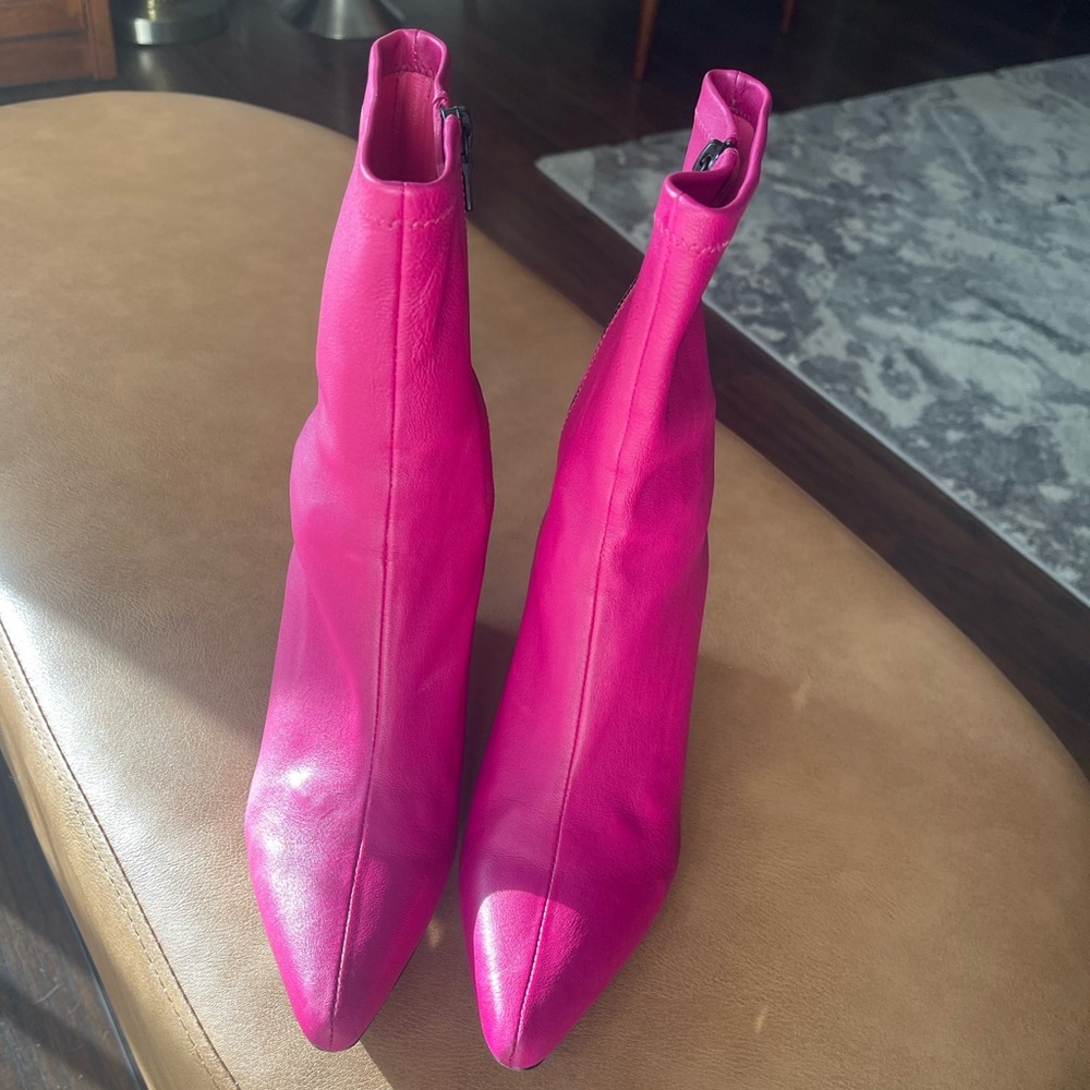 rag & bone Pink Wedge Boots